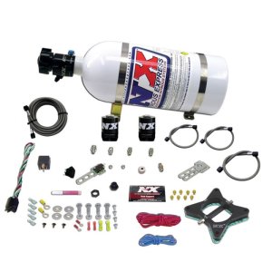 Ford Mustang Nitrous Oxide Kit - Nitrous Express - Nitrous Plate Kit with 10lb Bottle - `96-`04